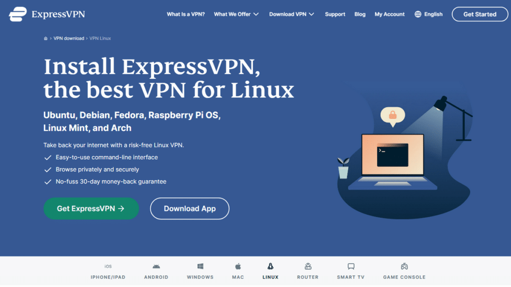 ExpressVPN for Linux