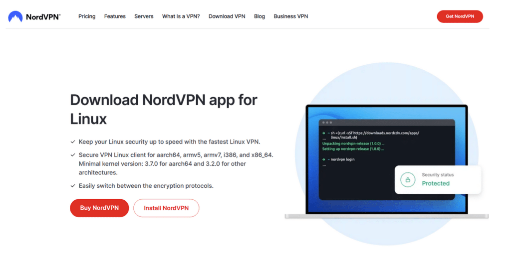 NordVPN for Linux