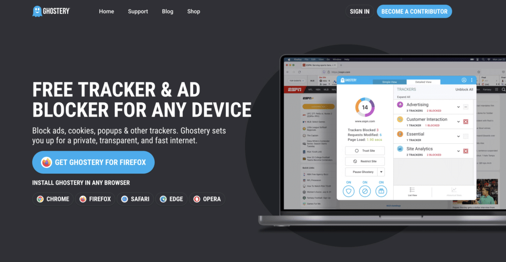 Ghostery Ad Block